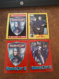 1990 Topps Robocop 2 Complete Set With Stickers