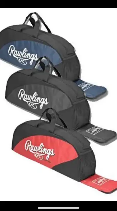 Brand New Scarlet Red Rawlings The Playmaker" Player Bag (RED), View more