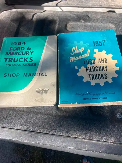 Original 1957 Ford and Mercury Truck Manual Original 1964 Ford and Mercury Truck Manual 100-350 Seri...