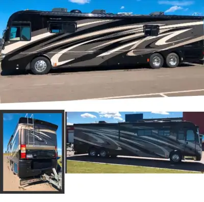 2010 Fleetwood Revolution 42ft diesel pusher motorhome with 73000 miles. It has 400 Cummings with 6...