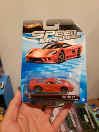 VHTF 2009 Hot wheels Speed Machines Saleen S7 Orange