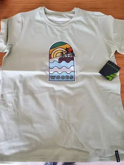 Woods Womens Medium Outdoor Tshirt, View more