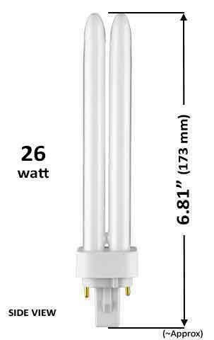 GE F26DBX/827/ECO compact fluorescent lamps (CFL) in Indoor Lighting & Fans in Mississauga / Peel Region - Image 2