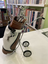 New decoration-Golf cart bag with clubs
