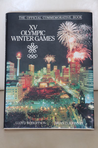 Calgary 1988 XV Olympic Winter Games,Official Commemorative Book
