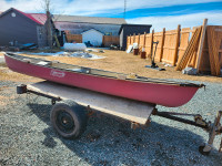 15.5 foot colman canoe