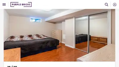 One bedroom basement for rent
