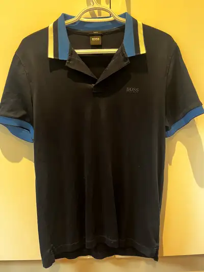 Hugo Boss Mens Golf Shirt Size Medium