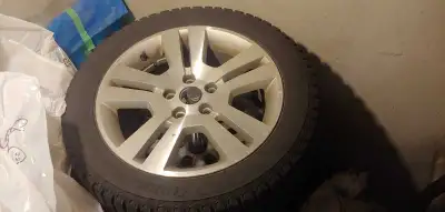 These winter tires are mounted balanced and Ready to go. Only used one season and are in very good c...