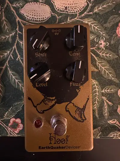 Selling a Earthquaker Devices Hoof Fuzz pedal. Very good fuzz sound that can be dialed in. Has templ...