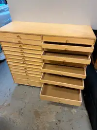 IKEA Plywood Drawer Unit
