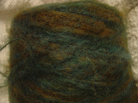 Yarn: Weaving Knitting Brushed Wool Forest 797 gm