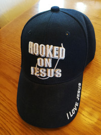 "Hooked on Jesus" Cap