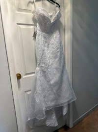 Wedding dress (with skirt)
