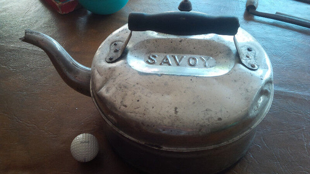 Large, Vintage Savoy Kettle, Lots of Patina in Arts & Collectibles in Stratford