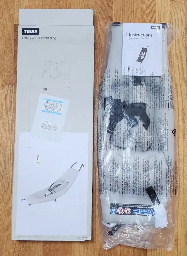 Thule Chariot Infant Sling 2.0 Model 20201509 Newborn 1-10 Month in Strollers, Carriers & Car Seats in London - Image 3