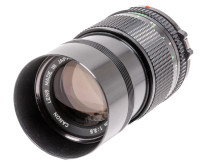 SOLD  CANON FD 135MM 1:3.5 S.C. CAMERA LENS MADE IN JAPAN
