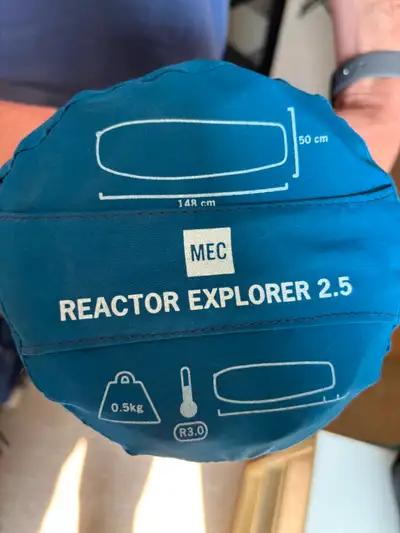 MEC Reactor Explorer 2.5 Sleeping Pad, View more