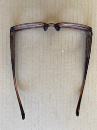 Unused Reading glasses single vision chocolate frame lense