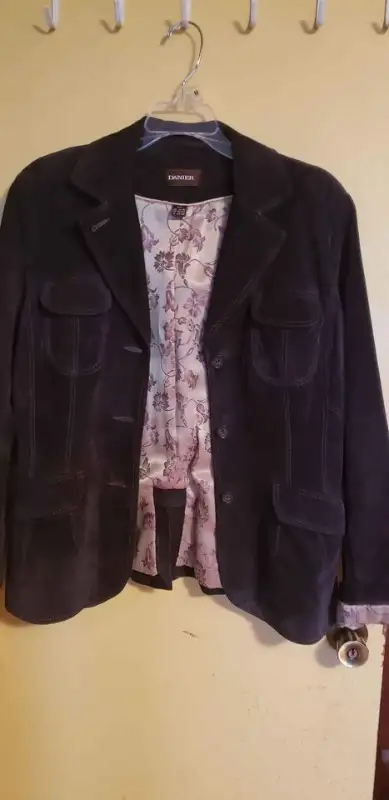Danier Suede Leather Jacket, View more
