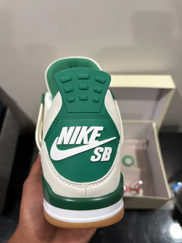 Jordan 4 Pine Green in Men's Shoes in Calgary - Image 5