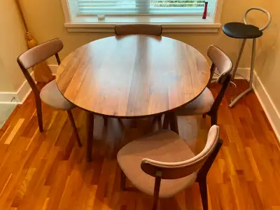 Kitchen Table and Four Chairs, View more