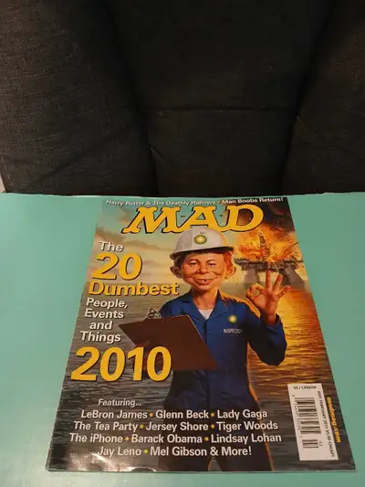mad magazine February 2011 in like new condition , View more