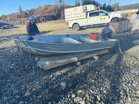 10’ Spectrum aluminum boat with Yamaha 8 motor