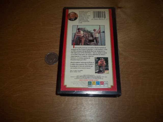 Walt Disney-Davy Crockett et les pirates de de la rivière dans CD, DVD et Blu-ray  à Ville de Montréal - Image 3