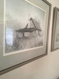 ARTIST PROOFS. 1981. Framed at Smith Galleries.