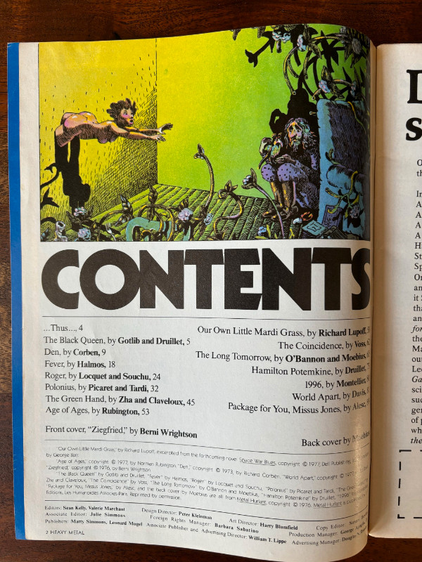 1977 Heavy Metal Magazine Vol. 1 No. 5 in Magazines in Ottawa - Image 3