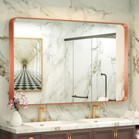 Brand new PILOCOS 48 x 30 Inch Framed Mirror for Bathroom