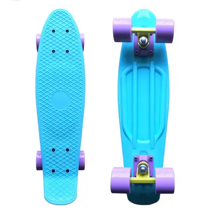 Kids Solid Penny Board Cruiser Skateboard, View more