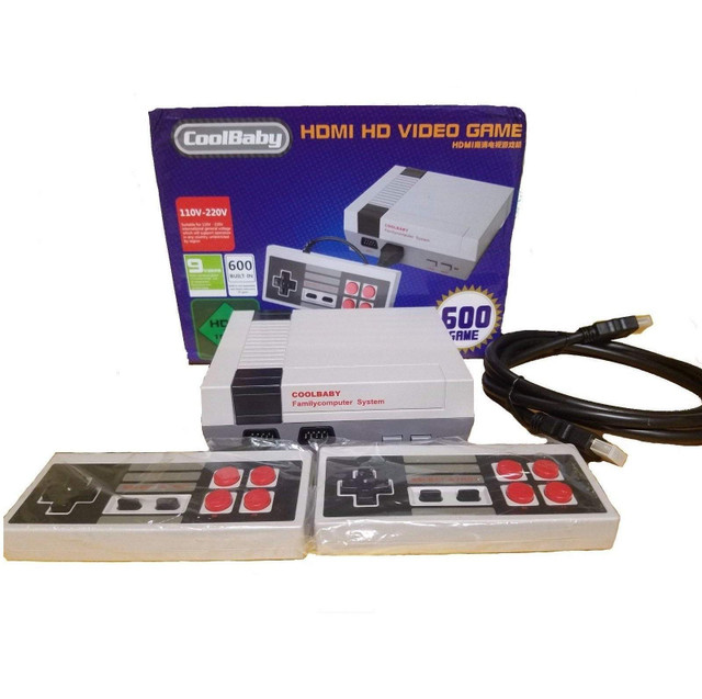Retro Console Nintendo HDMI Mini 600 Jeux Games dans Consoles classiques  à Laval/Rive Nord - Image 3