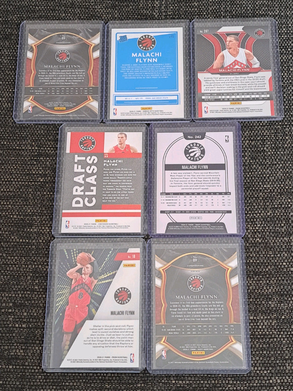 Malachi Flynn Rookie basketball cards in Arts & Collectibles in Oshawa / Durham Region - Image 2