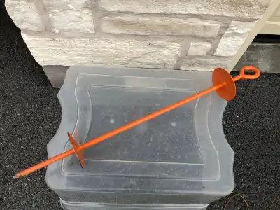 Four Paws Giant Tie Out Stake anchor for large dogs 28 inch long, View more