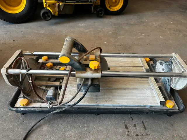 Mastercraft Sliding Wet Tile Saw63616719559811121