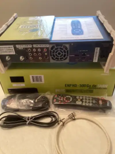 SHAW HD PVR - 500 gb (DCX3400) Motorola HD PVR. Complete with remote and cables. $50 2 HD boxes DCX3...