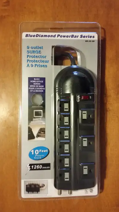 New power bars for computers and electronics, $22 each, View more