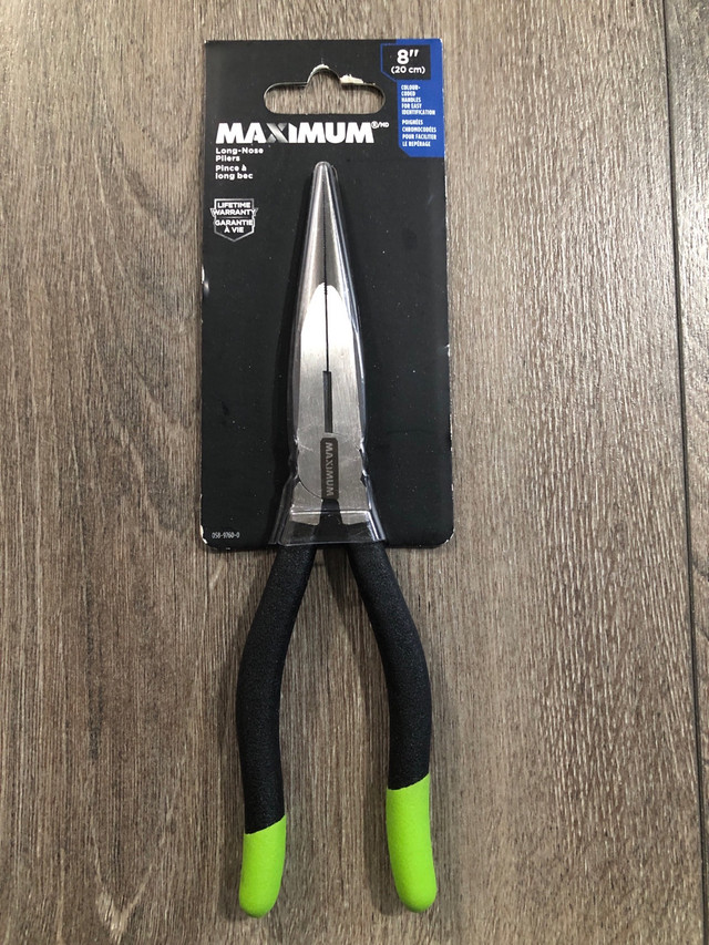 Maximum 8” long nose pliers in Hand Tools in Belleville
