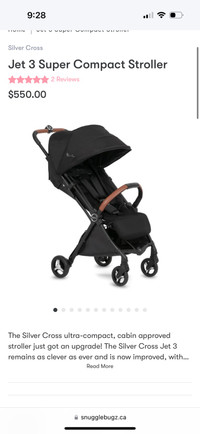 Silver Cross Travel Stroller 