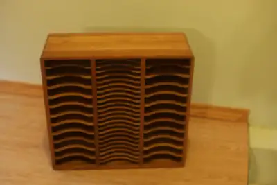 For sale Wooden CD holder, View more