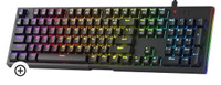 Redragon K670 RGB Backlit Gaming Keyboard, 104 Keys Hot-Swap Mec