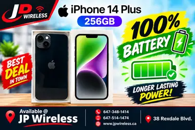Get your hands on this pre-owned Apple iPhone 14 Plus with 256GB of storage, now available in great...