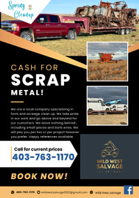 Cash for Scrap Metal!