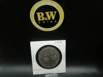 The 1974 Canada $100 D.Y. Variety 2 coin is a numismatic rarity distinguished by its unique design f...