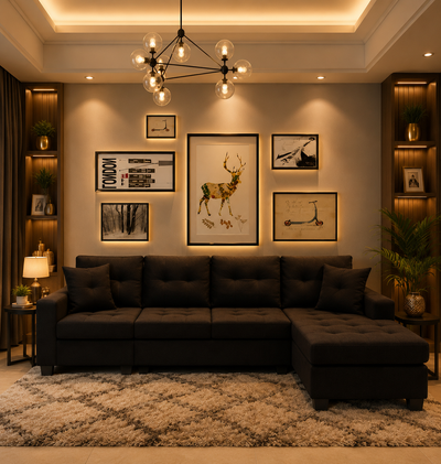 4 Seater Sectional Elegant couch Sectional Sofa, View more