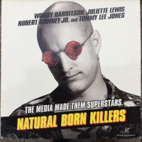 Natural Born Killers 2 Laserdisc Set an Oliver Stone Film