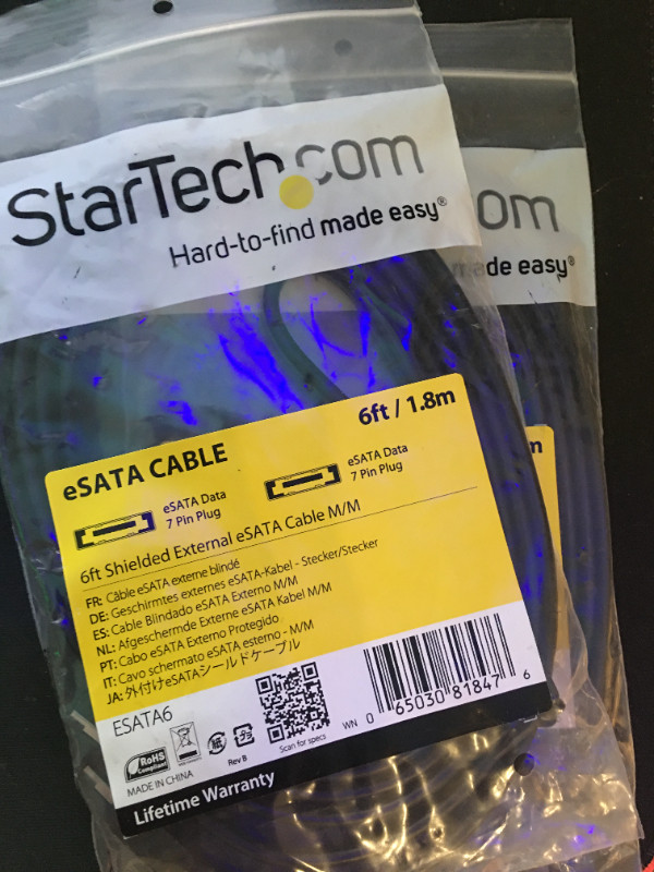 StarTech External eSATA Cable in Cables & Connectors in Thunder Bay