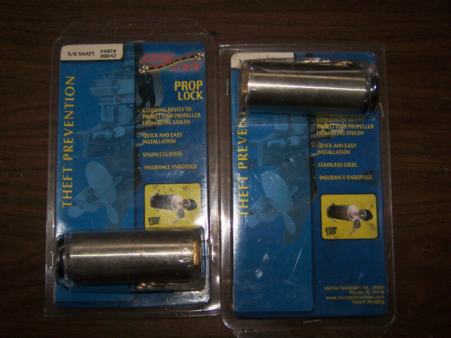 Propeller Locks  for 5/8 and 3/4 inch shafts in Boat Parts, Trailers & Accessories in Ottawa